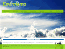 Tablet Screenshot of envirotemp.net